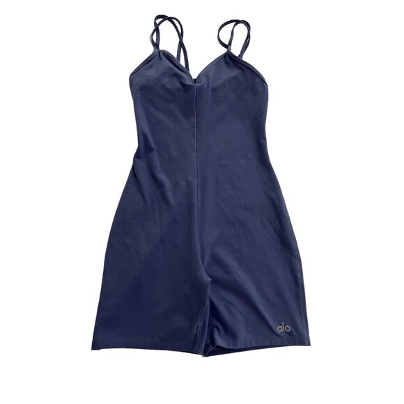 ALO Yoga Alosoft Suns Out Onesie in Infinity Blue
